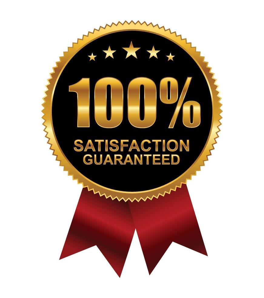 satisfaction guarantee